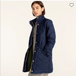 Jcrew cocoon puffer coat